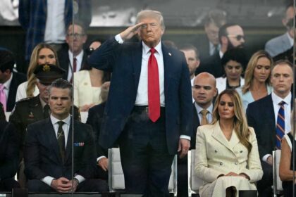 Anti-Trump Movement and Military Parade Controversy