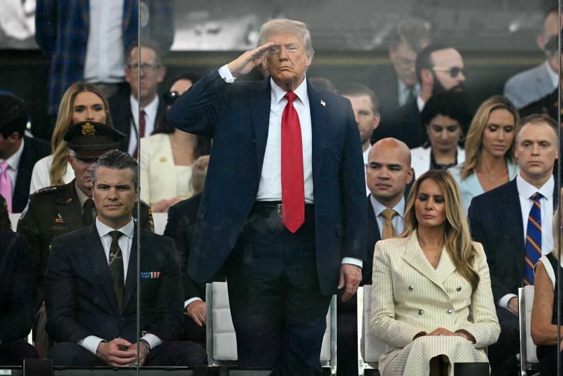 Anti-Trump Movement and Military Parade Controversy