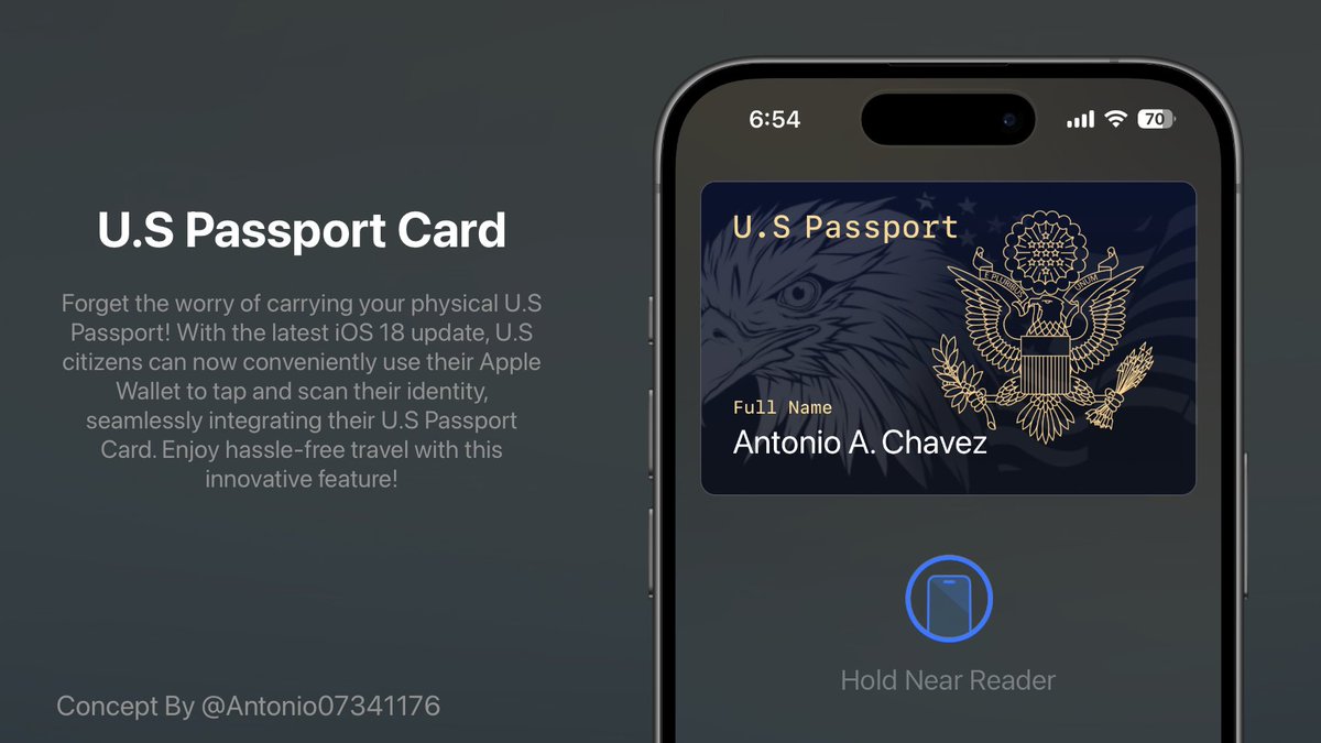 Apple Wallet Passport