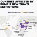 Countries Affected by Trump's New Travel Restrictions