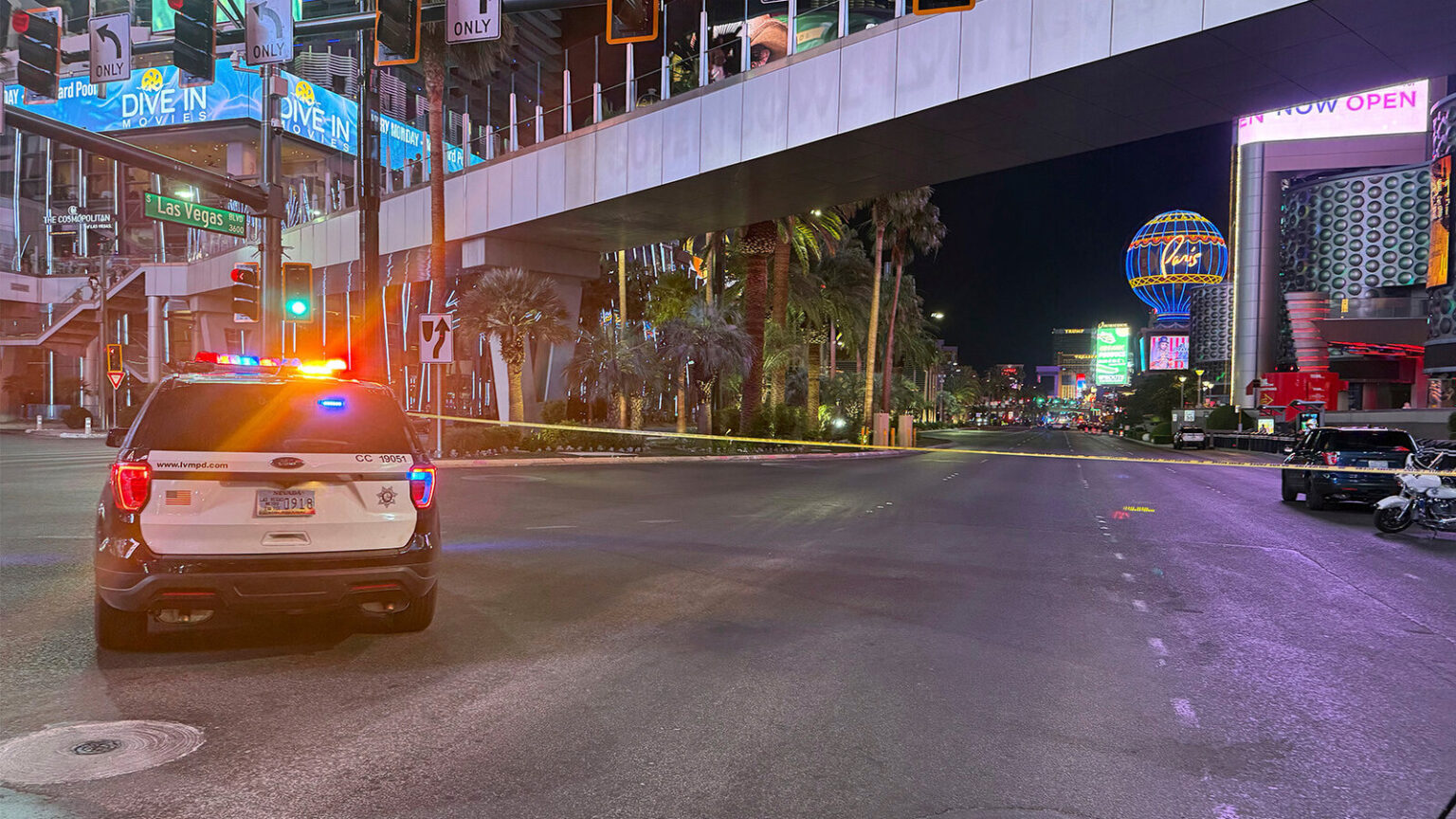 Las Vegas Strip Shooting Near Bellagio