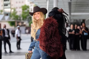Louis Vuitton Outside Arrivals Paris Fashion Week Menswear Spring Summer 2026 Source Getty