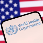 World Health Organization Logo And U.s. Flag Are Seen In This Illustration Taken April 23 2025. Reuters Dado Ruvic Illustration