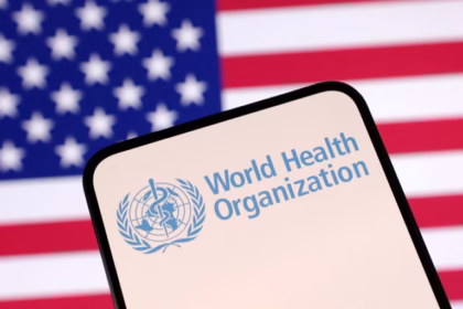 World Health Organization Logo And U.s. Flag Are Seen In This Illustration Taken April 23 2025. Reuters Dado Ruvic Illustration