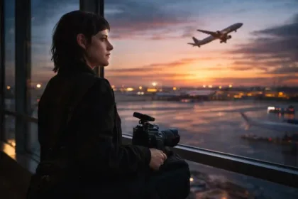 Filmmaker symbolizing departure from Hollywood amid film industry policy changes