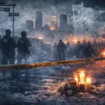 Minneapolis protest against federal enforcement