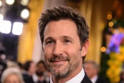 Actor actor walking the red carpet at a major awards show